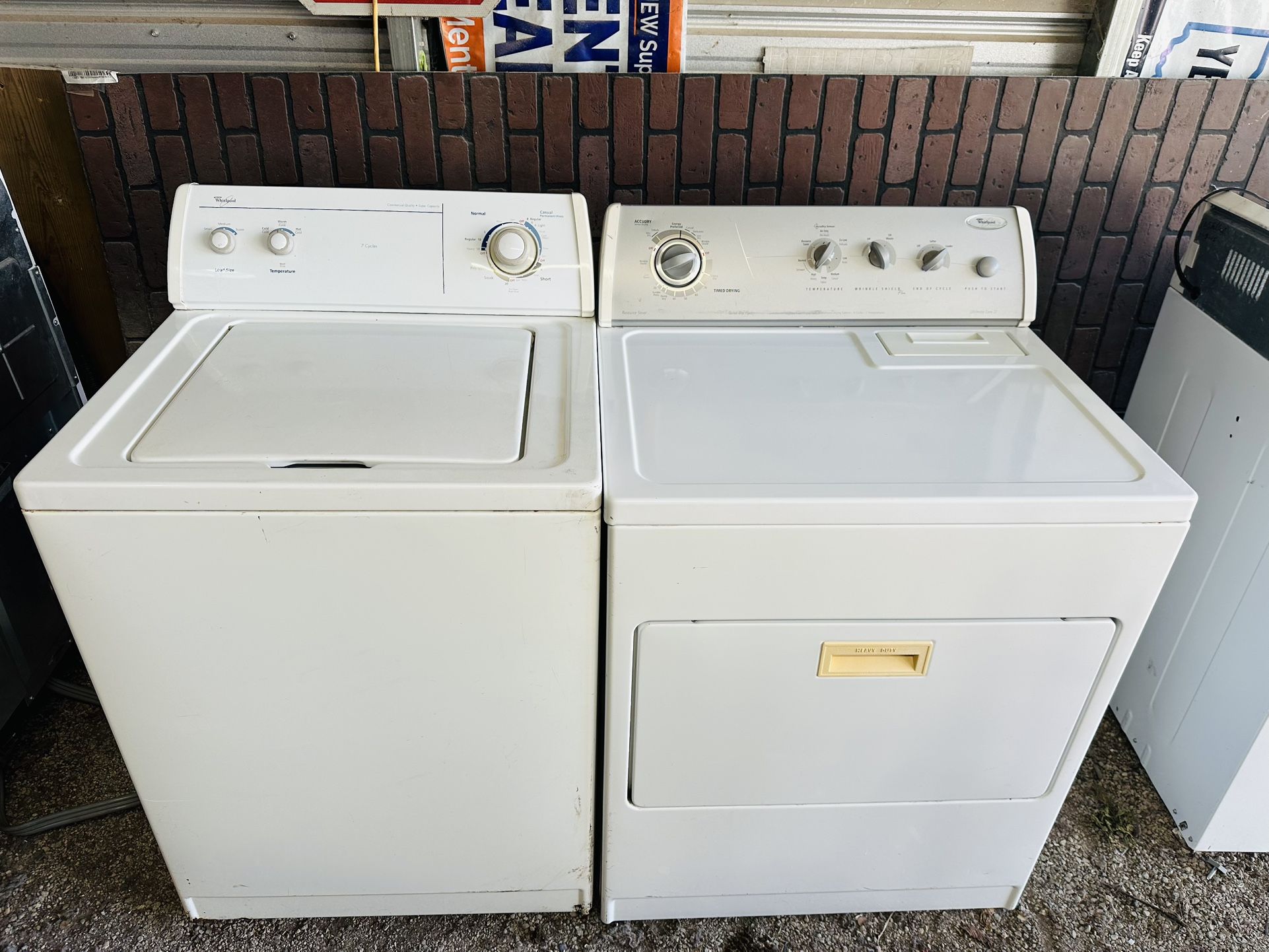 Washer + Dryer - Can Deliver