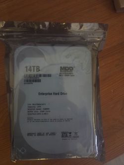 MDD 14TB Enterprise Hard Drive SATA