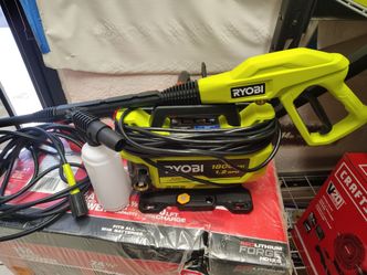Ryobi 1800psi pressure washer corded