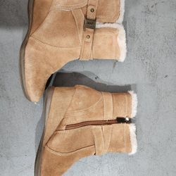 Ankle Wedge Boots