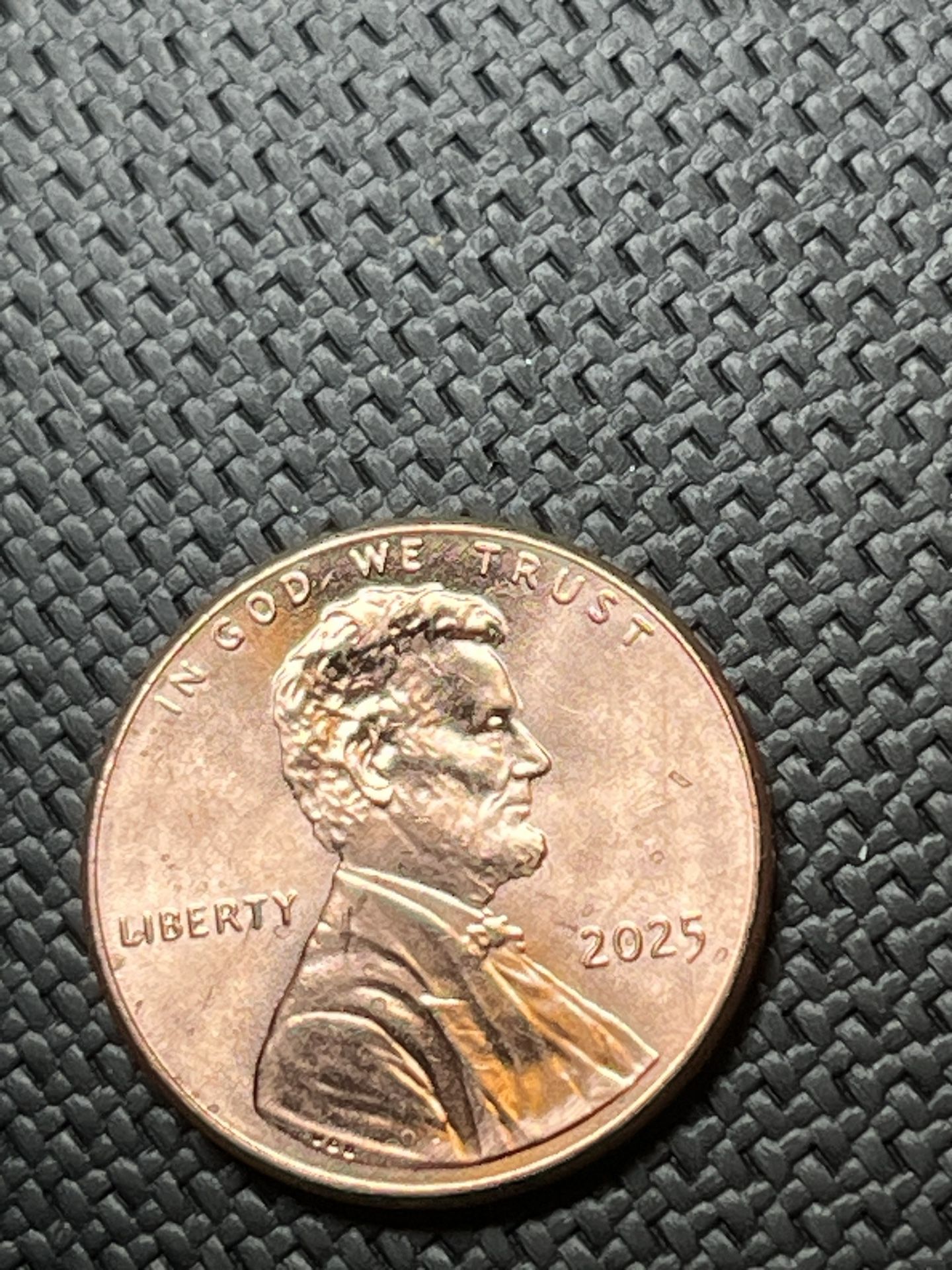 2025 Lincoln Memorial Penny Coin 