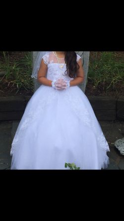 First communion dress
