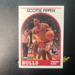 Scottie Pippin Bulls 1989 Card  