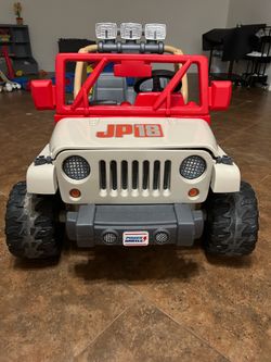 Power Wheels Jurassic Park Jeep