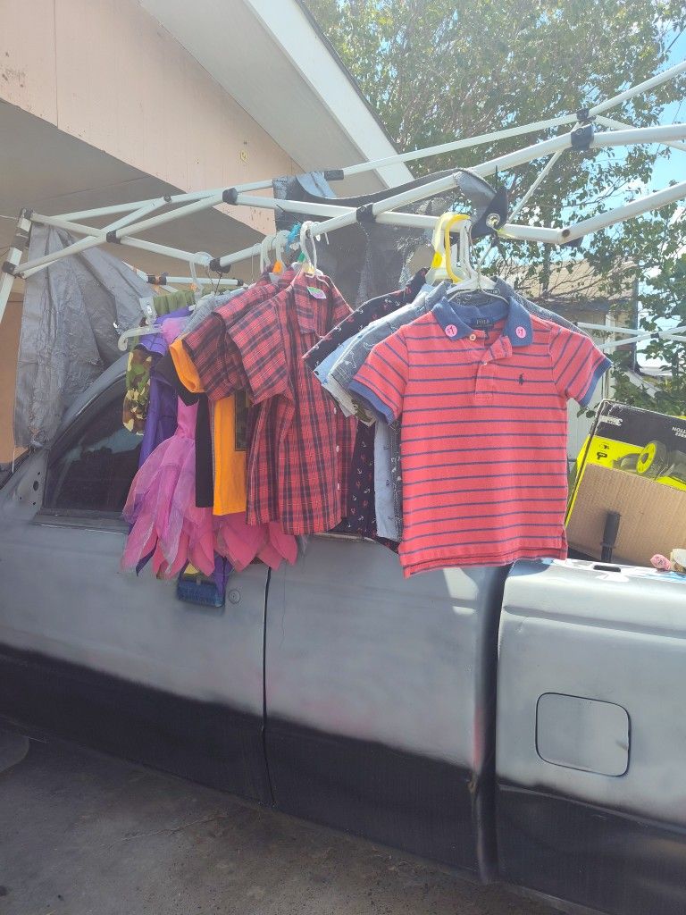 Clothes And Kids Toys For Sale Must Go