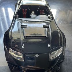 Toyota Supra Black Jada Dub City Toys Diecast Extremely Rare 1:18 Scale
