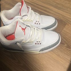 Jordan 3 White Cement 8.5 Men (look At Description)