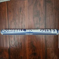 Dumbbell workout laminated posters