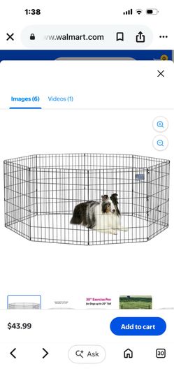 30” height play pen
