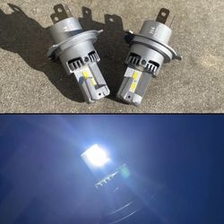 H4 6K Bright White 16000 Lumens LED Lights For $40