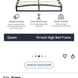 Amazon Basics Metal Platform Bed Frame
