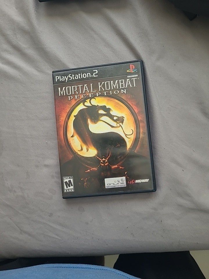 3 Ps2 Mortal Kombat Games