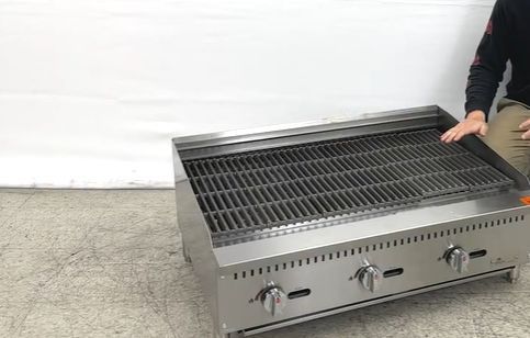 NSF 36 ins Stainless Steel Radiant broiler CCCB36