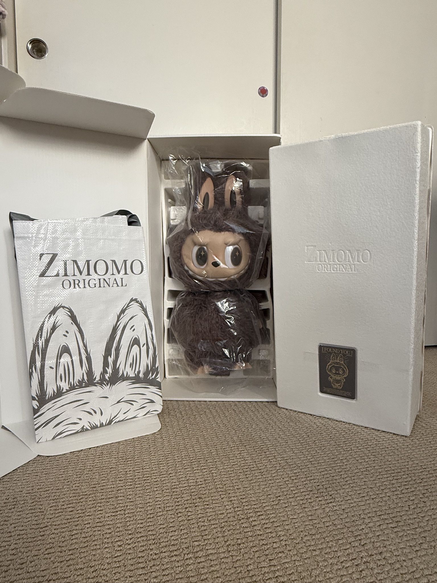 Brand new I Found You Zimomo Labubu