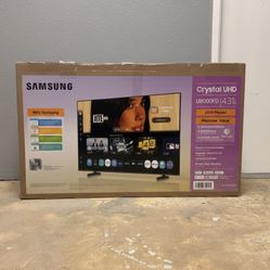 43 “ Samsung Smart 4K LED HDR TV FULL PRICE TV