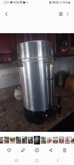 WESTBEND 100 CUP COFFEE MAKER GOOD CONDITION WORKS EXCELLENT
