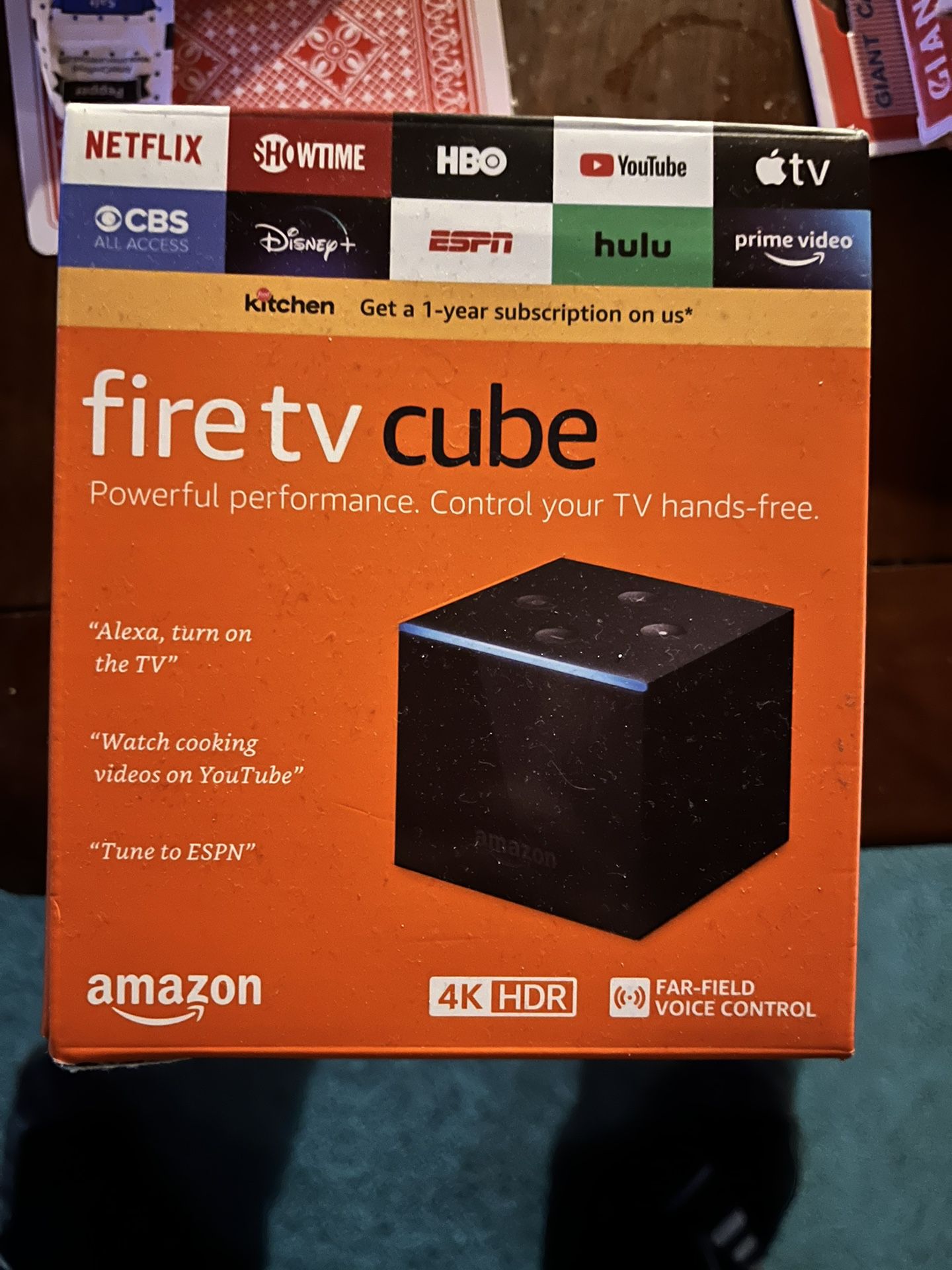 Fire Tv Cube With Built In Alexa 