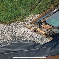 Commercial Grade Driveway Fabric, Stabilization, Underlayment (Black, 6'x300')