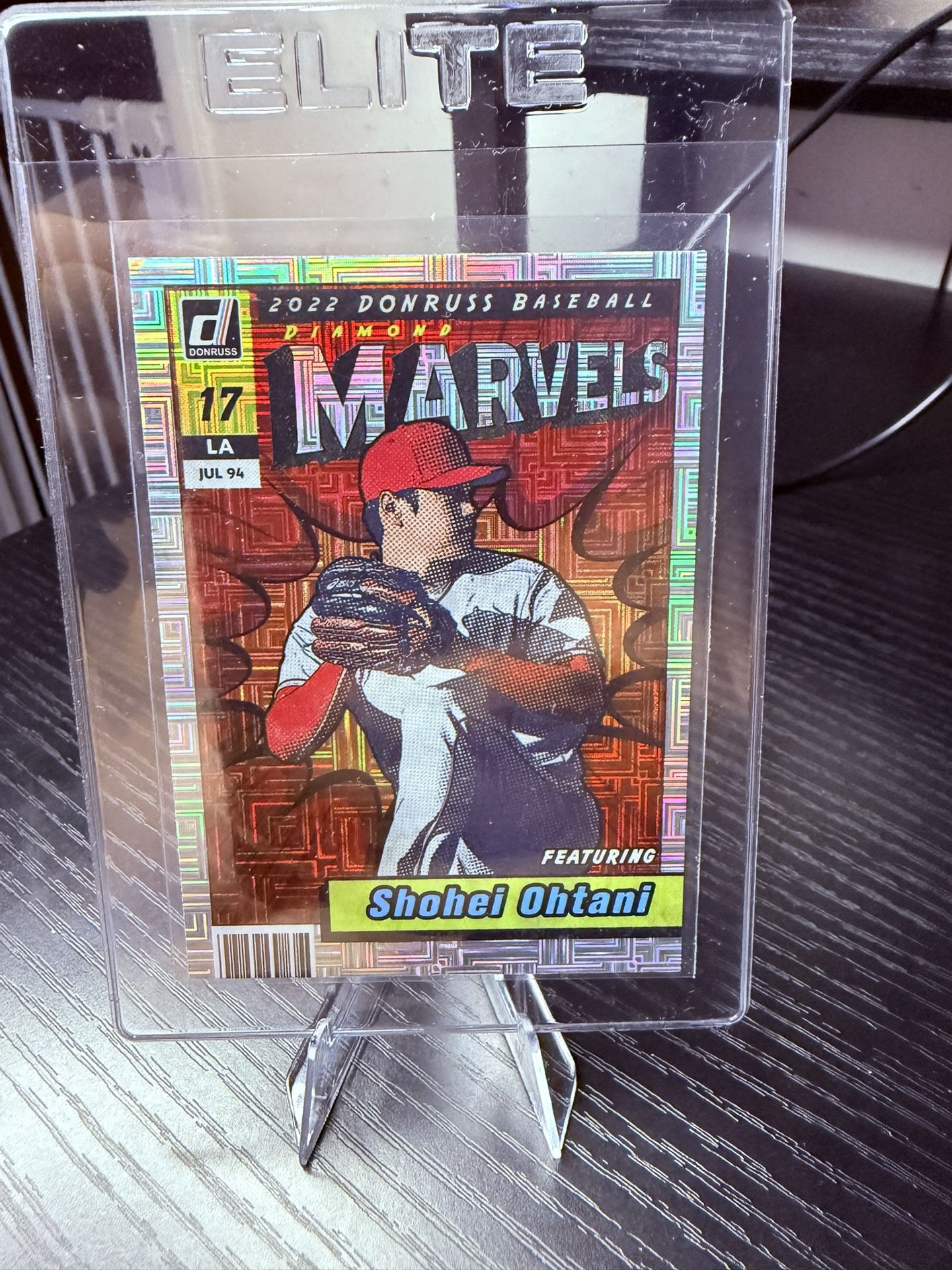 Shohei Ohtani Marvels Card