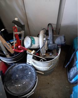 Bucket of tools