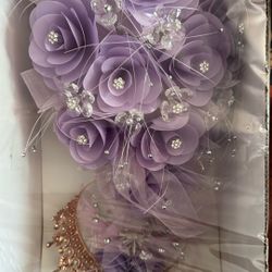 Quinceañera Bouquet And Crown