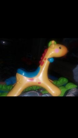 Rocking giraffe