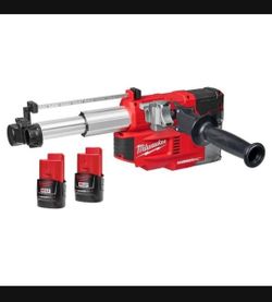 2509-22 Milwaukee HAMMERVAC Universal Kit Dust Extractor M12 12-Volt  Cordless  