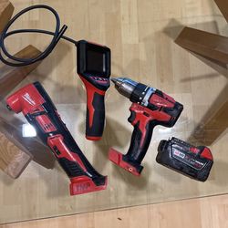 Milwaukee Tool/ Camera ,Multitool ,Strong Drill