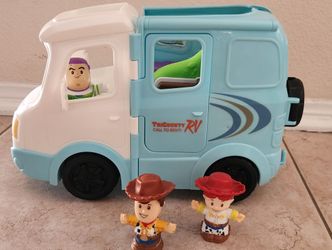 Fisher Price Little People Disney Toy Story 4 Jessie's Campground Adventure RV