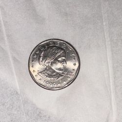 1999 Susan B.  Anthony Liberty P FG Frank Gasparro One Dollar US $1 COIN