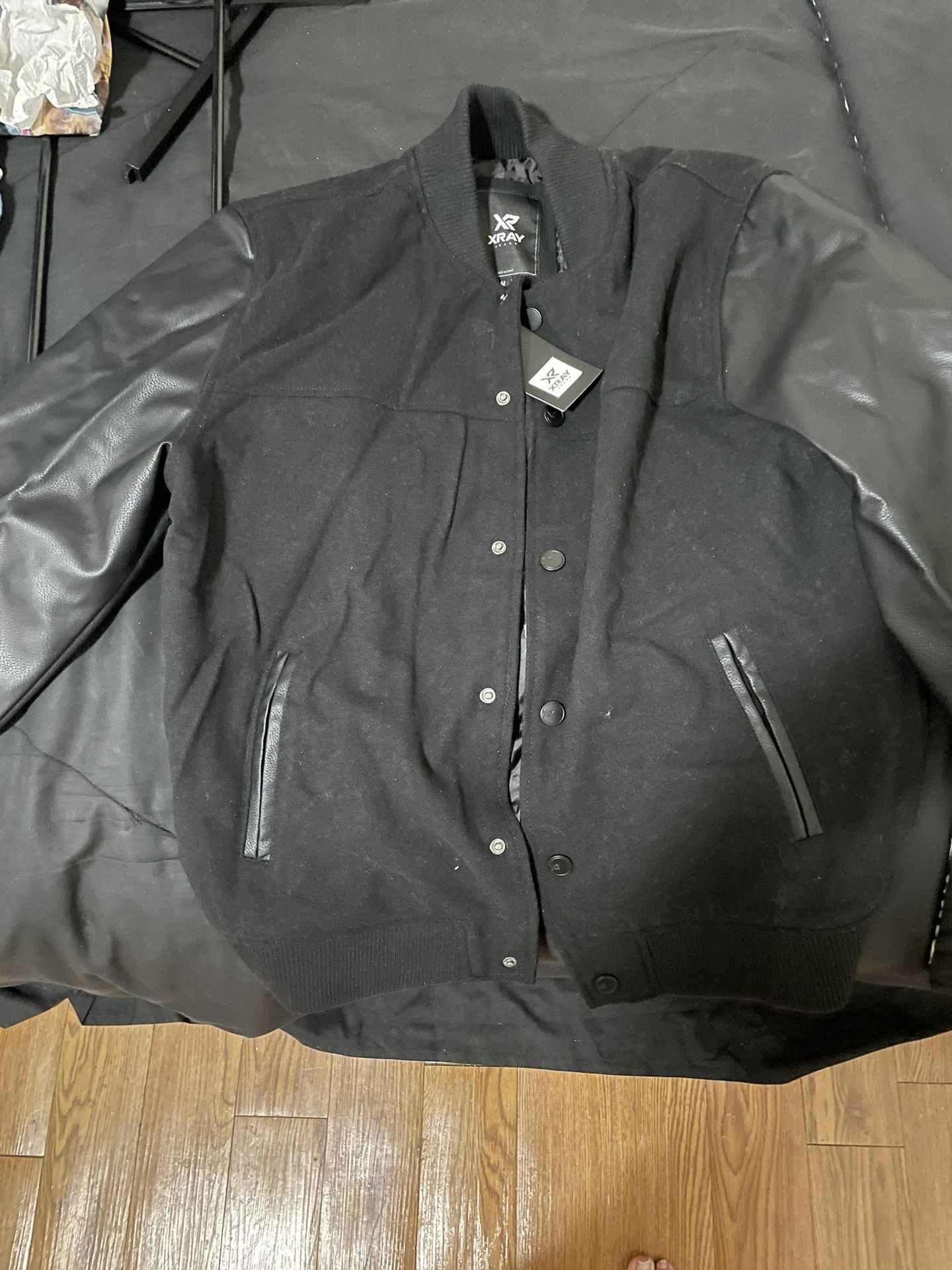 Men’s XRay wool Blend varsity Bomber Jacket