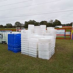 Plastic Totes  / Storage Containers