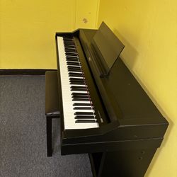 Vintage Korg Concert 5000 88 Weighted Keys Wood Cabinet Large Heavy