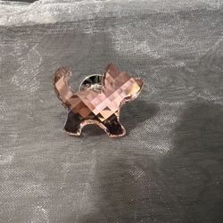 Swarovski Cat Brooch (excellent condition ; like new) No scratches