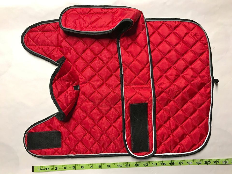 Dog Winter Jacket Medium {208}.[Parma]
