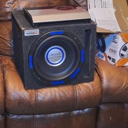 12  gothic 1500watts sonic amplifier speaker brand new