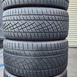 4 USED TIRES CONTINENTAL 275/40/20 & 315/35/20