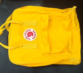 Fjallraven Kanken Yellow backpack