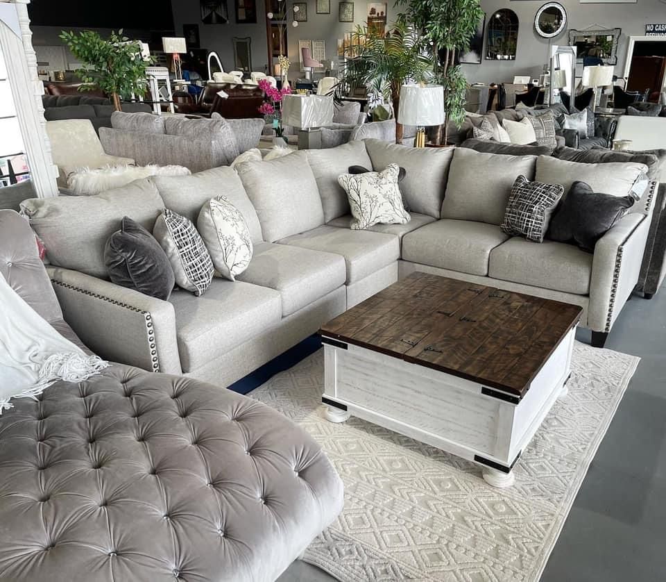 Sectional In Stock For Immediate Delivery