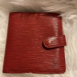 Louis Vuitton Red Epi Wallet 