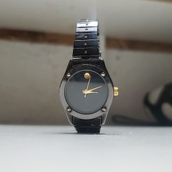 MOVADO Black Museum Women’s  Watch SWISS MADE 