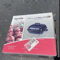 Paid $60 Char-Broil Portable Outdoor 15 Square Charcoal Grill