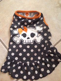 medium dog Halloween dress