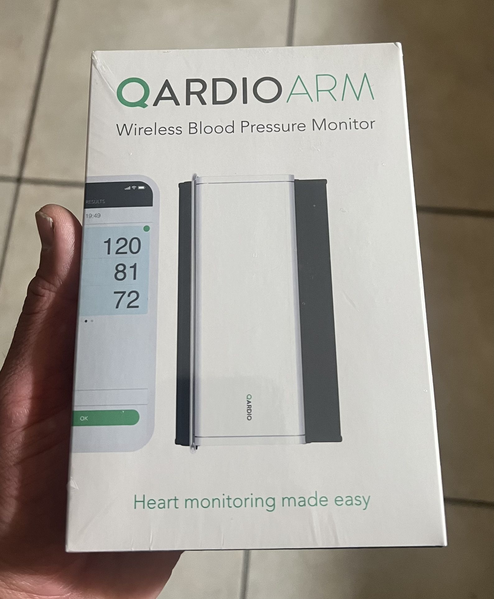 Brand New QardioArm Wireless Blood Pressure Monitor