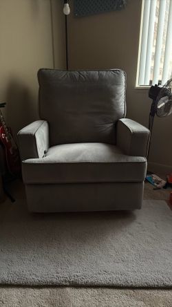 Plush Reclining Glider/Swivel