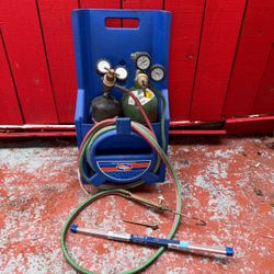 UNIWELD Brazing Welding Kit With Plastic Stand And Tanks