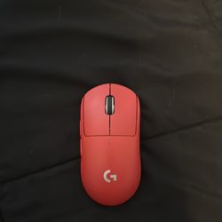 Logitech Superlight Wireless Mouse (Red)