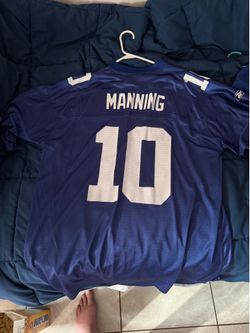 Unisex New York giants # 10 Eli manning x-large jersey