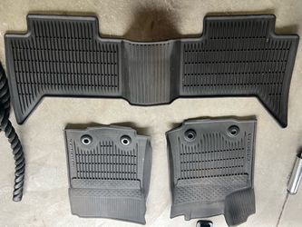 Toyota Tacoma OEM Rubber Floor Mats Set