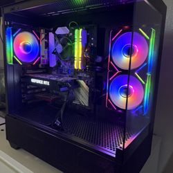 Black Gaming Pc Computer Desktop RTX